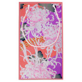 Chrysanthemum, Japans ontwerp Klein Cadeauzakje (Achterkant)