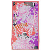 Chrysanthemum, Japans ontwerp Klein Cadeauzakje (Voorkant)