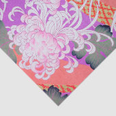 Chrysanthemum, Japans ontwerp Tissuepapier (Detail)