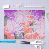 Chrysanthemum, Japans ontwerp Tissuepapier (Craft)