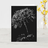 Chrysanthemum Kaart (Gele Bloem)