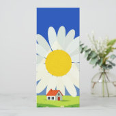 Chrysanthemum Kaart (Staand voorkant)