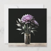 Chrysanthemum Kaart (Voorkant)