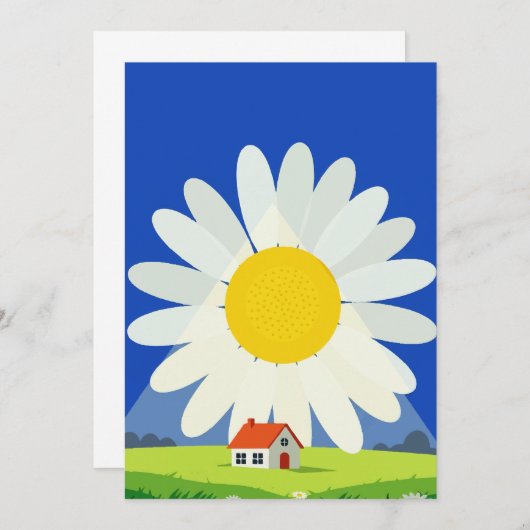 Chrysanthemum Kaart (Voorkant / Achterkant)