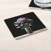 Chrysanthemum Kartonnen Onderzetters (Schuin)