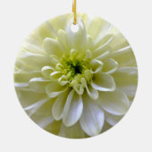 CHRYSANTHEMUM KERAMISCH ORNAMENT (Achterkant)