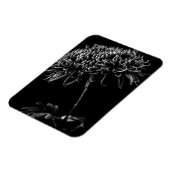 Chrysanthemum Magneet (Linkerzijde)