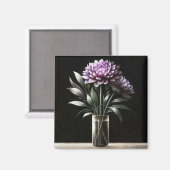 Chrysanthemum Magneet (Voorkant / Achterkant)