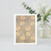 'Chrysanthemum' mapontwerp, 1876 Briefkaart (Staand voorkant)