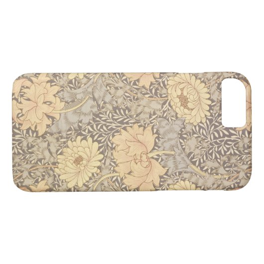 'Chrysanthemum' mapontwerp, 1876 Case-Mate iPhone Case (Achterkant (Horizontaal))