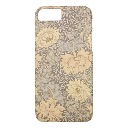 'Chrysanthemum' mapontwerp, 1876 Case-Mate iPhone Case (Achterkant)
