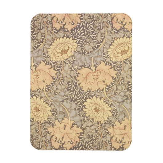'Chrysanthemum' mapontwerp, 1876 Magneet (Verticaal)