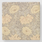 'Chrysanthemum' mapontwerp, 1876 Stenen Onderzetter (Voorkant)