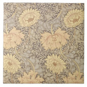 'Chrysanthemum' mapontwerp, 1876 Tegeltje (Voorkant)