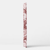 Chrysanthemum Maroon, William Morris Case-Mate iPhone Case (Achterkant / Rechts)
