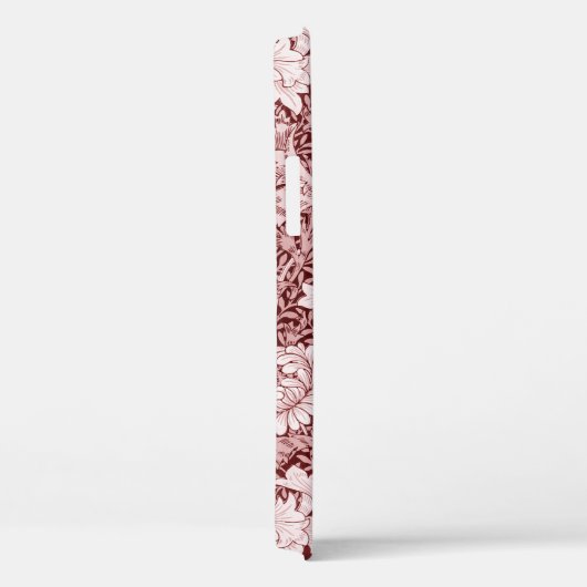 Chrysanthemum Maroon, William Morris Case-Mate iPhone Case (Achterkant / Rechts)