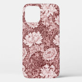 Chrysanthemum Maroon, William Morris Case-Mate iPhone Case (Achterkant)