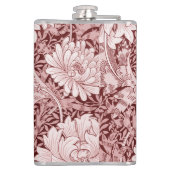 Chrysanthemum Maroon, William Morris Heupfles (Achterkant)