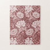 Chrysanthemum Maroon, William Morris Legpuzzel (Verticaal)