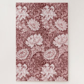 Chrysanthemum Maroon, William Morris Legpuzzel (Verticaal)