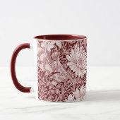 Chrysanthemum Maroon, William Morris Mok (Links)