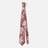 Chrysanthemum Maroon, William Morris Stropdas (Voorkant)
