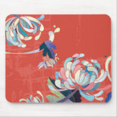 Chrysanthemum Mousepad Muismat (Voorkant)
