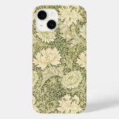 Chrysanthemum Olijfgroen William Morris Iphone14 Case-Mate iPhone Case (Achterkant)
