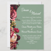 Chrysanthemum op Basil Green Kaart (Voorkant)