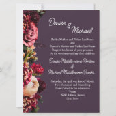 Chrysanthemum op Midnight Plum Kaart (Voorkant)