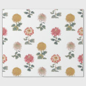 chrysanthemum Osegawa verpakkingspapier Cadeaupapier (Vlak)