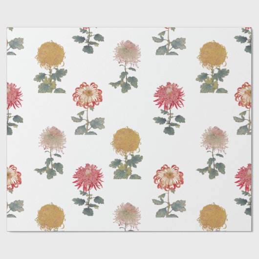  chrysanthemum Osegawa verpakkingspapier Cadeaupapier (Vlak)