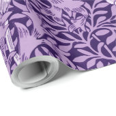 Chrysanthemum Paars, William Morris Cadeaupapier (Rol Hoek)