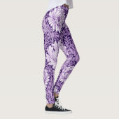 Chrysanthemum Paars, William Morris Leggings (Rechts)