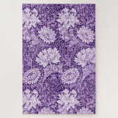 Chrysanthemum Paars, William Morris Legpuzzel (Verticaal)