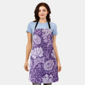 Chrysanthemum Paars, William Morris Schort (Gedragen)