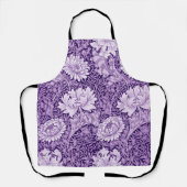 Chrysanthemum Paars, William Morris Schort (Voorkant)