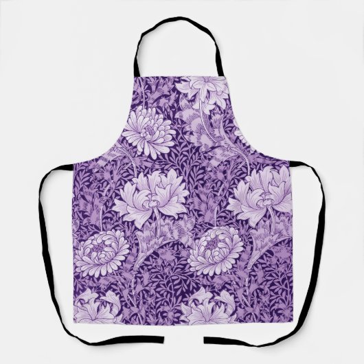 Chrysanthemum Paars, William Morris Schort (Voorkant)