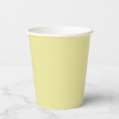 Chrysanthemum Party Cup met Quote Papieren Bekers (Achterkant)