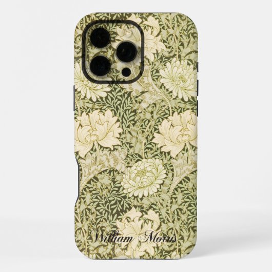 Chrysanthemum patroon - William Morris iPhone Hoesje (Achterkant)