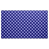 Chrysanthemum Pattern - Deep Navy Blue Stof (Yard (91,4 cm))