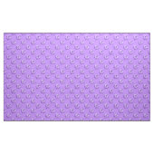Chrysanthemum Pattern - Pasen Paars Stof (Yard (91,4 cm))