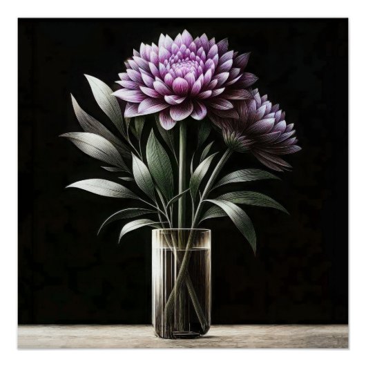 Chrysanthemum Perfect Poster (Voorkant)