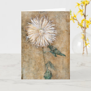 Chrysanthemum - Piet Mondrian - Modern Art Card Kaart