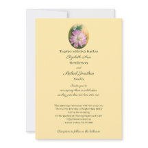 Chrysanthemum Pink en Cream Floral Wedding