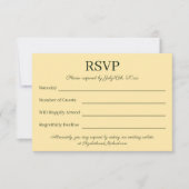 Chrysanthemum Pink en Cream Floral Wedding RSVP Kaartje (Voorkant)