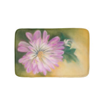 Chrysanthemum Pink en Cream Pastel Floral