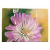 Chrysanthemum Pink en Cream Pastel Floral Groot Cadeauzakje (Achterkant)
