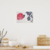 Chrysanthemum Poster (Keuken)