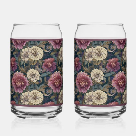 Chrysanthemum Soda Glass  Blikvorm Glas (Voorkant)